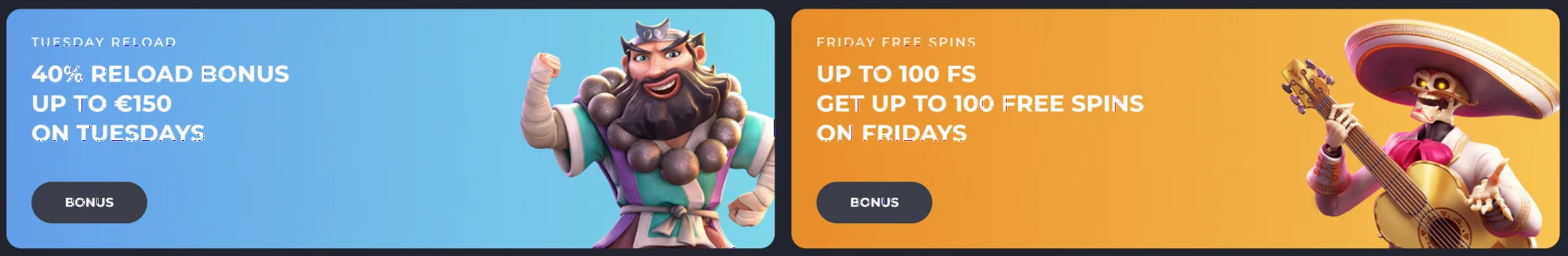 Regular Promotional Bonuses at Spinago